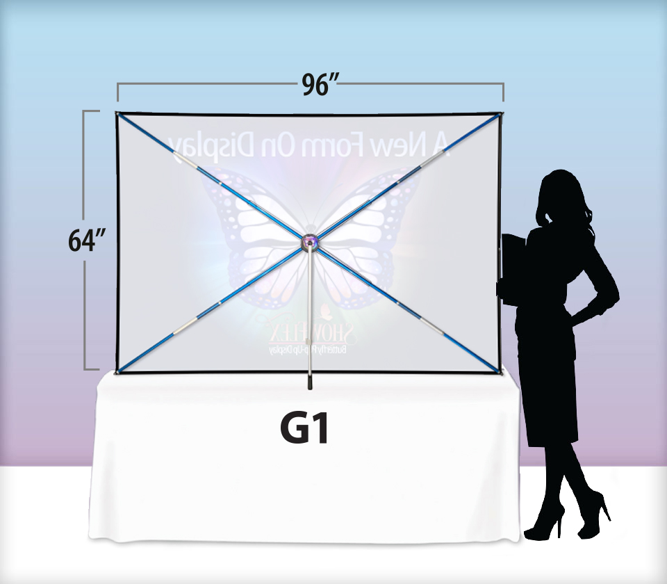 G1 SHOWFLEX TABETOP w/ GRAPHIC